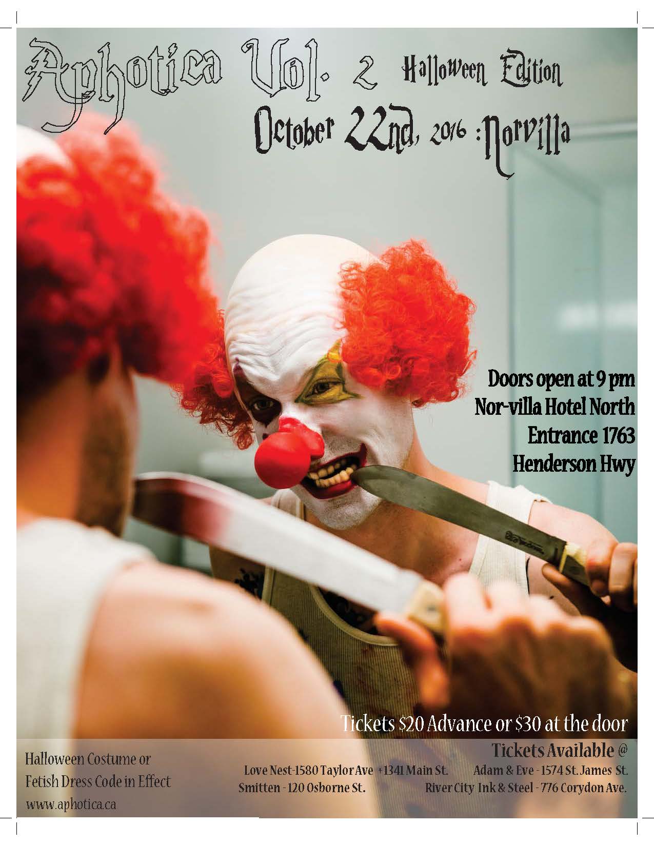 OCTOBER 22nd HALLOWEEN EDITION